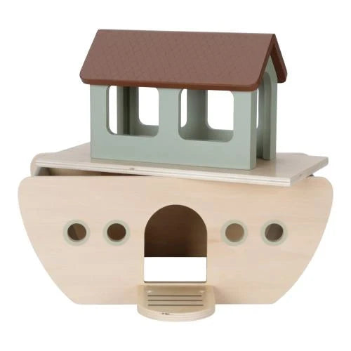 Little Dutch Arche Noah Mehrfarbig – Das zauberhafte Holzspielset für kleine Entdecker