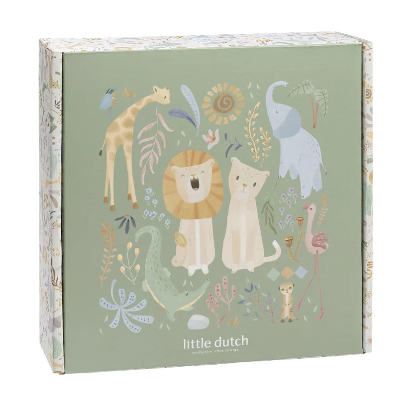 Little Dutch Bastelbox Safari (Safari Friends) – Kreativer Bastelspaß für kleine Künstler:innen