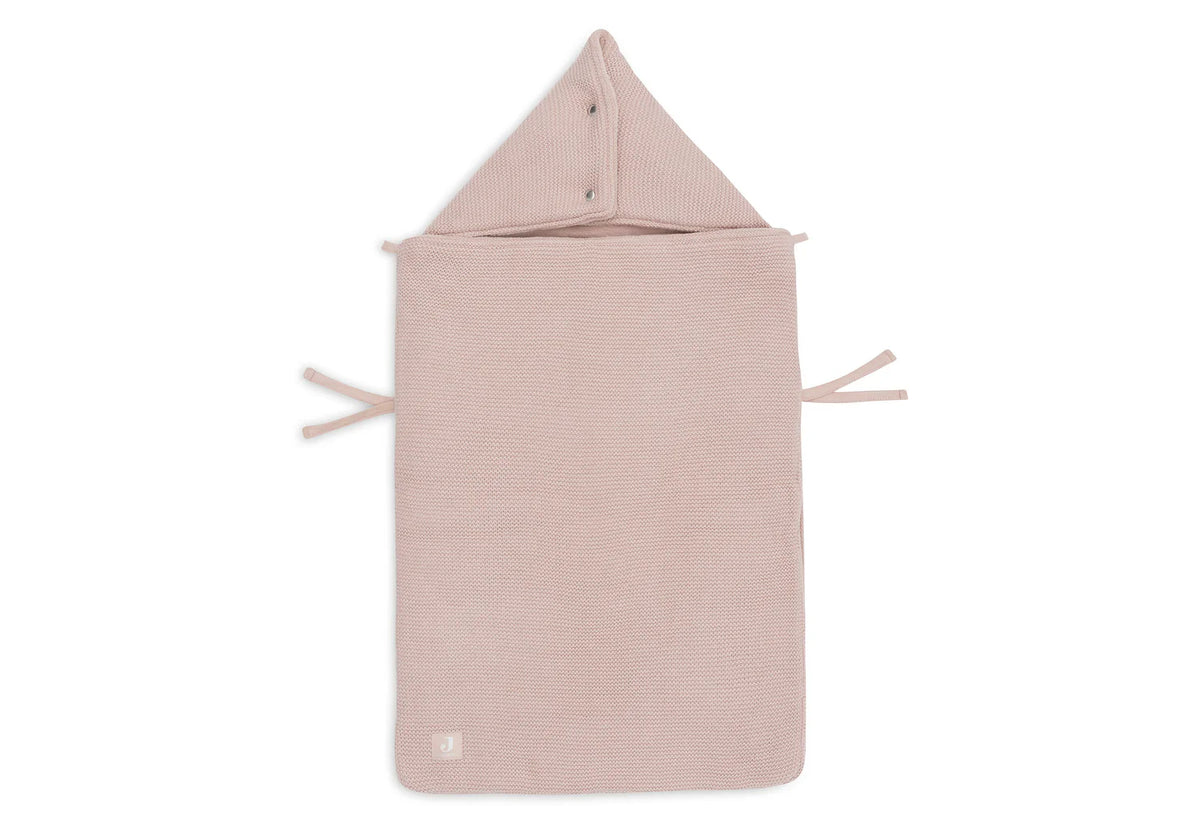 Fußsack gruppe 0+ 3/5 punkte - Basic Knit wild rose - Jollein