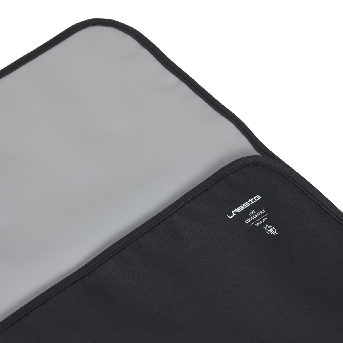 Windeltasche - kleine Wickeltasche, Schwarz - Lässig