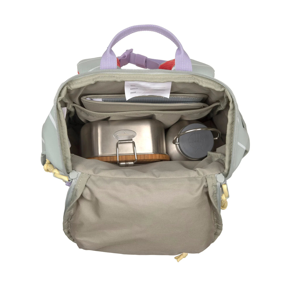 Wanderrucksack Kinder 10 L - Happy Trails, Blume - Lässig