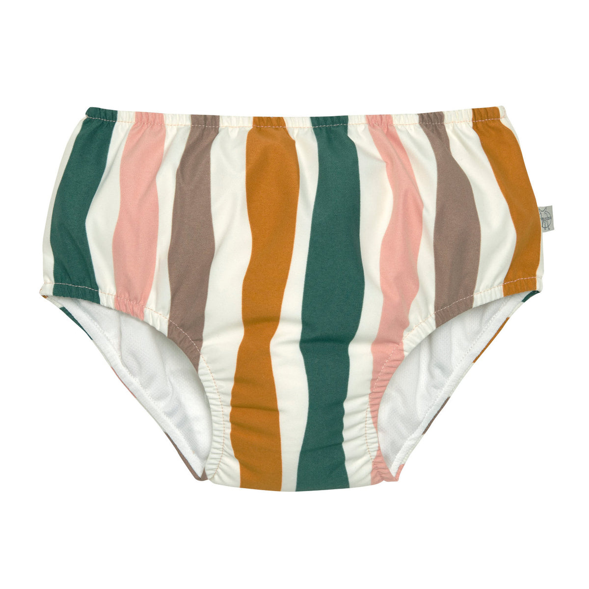 Schwimmwindel Baby - Waves, Rosa/Weiß - Lässig