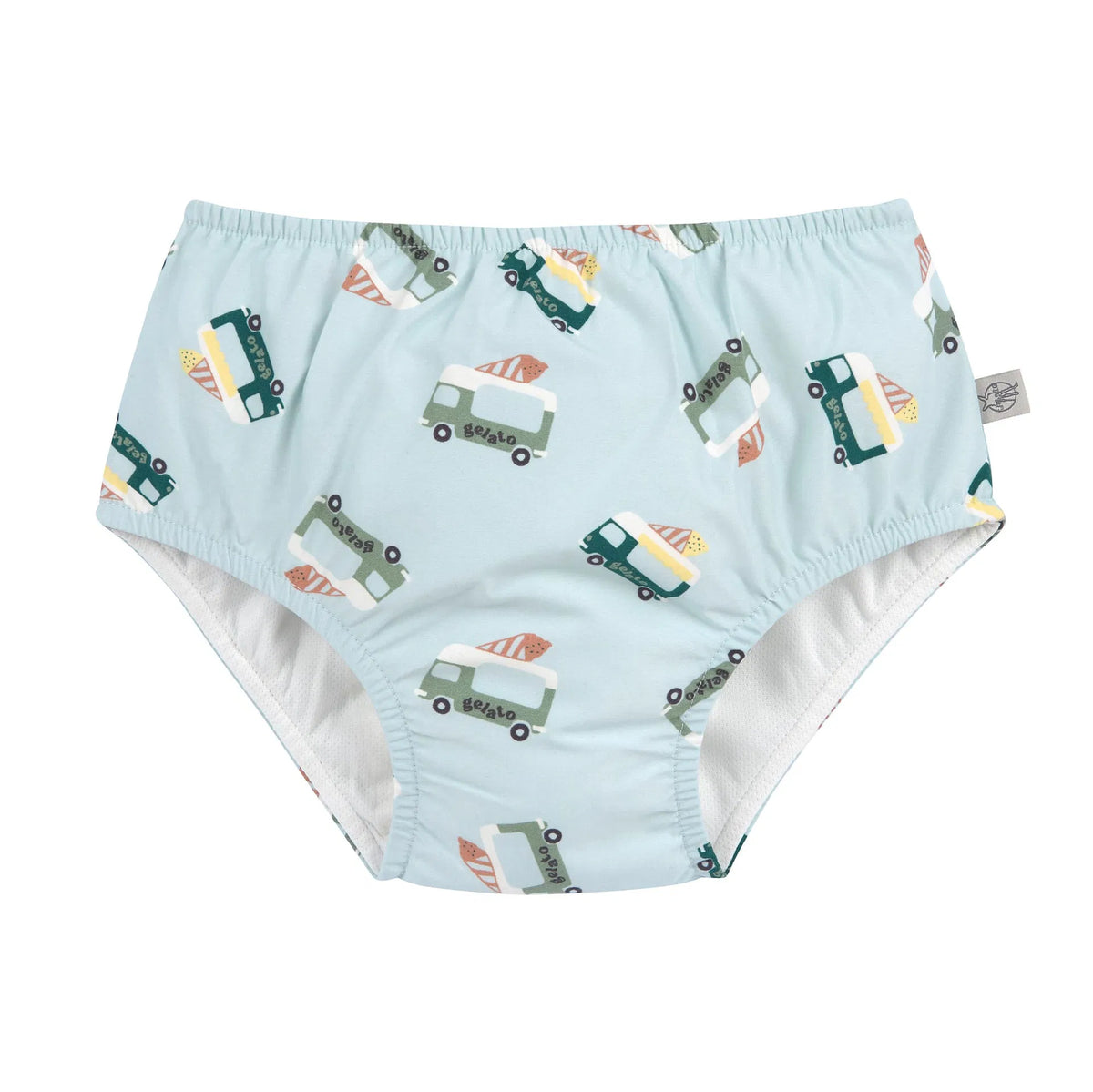 Schwimmwindel Baby - Eis, blau - Lässig