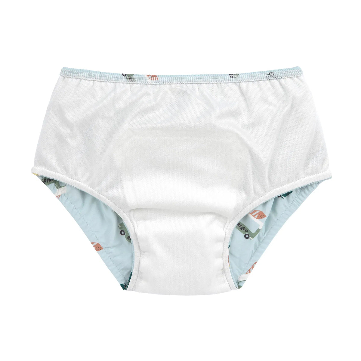 Schwimmwindel Baby - Eis, blau - Lässig