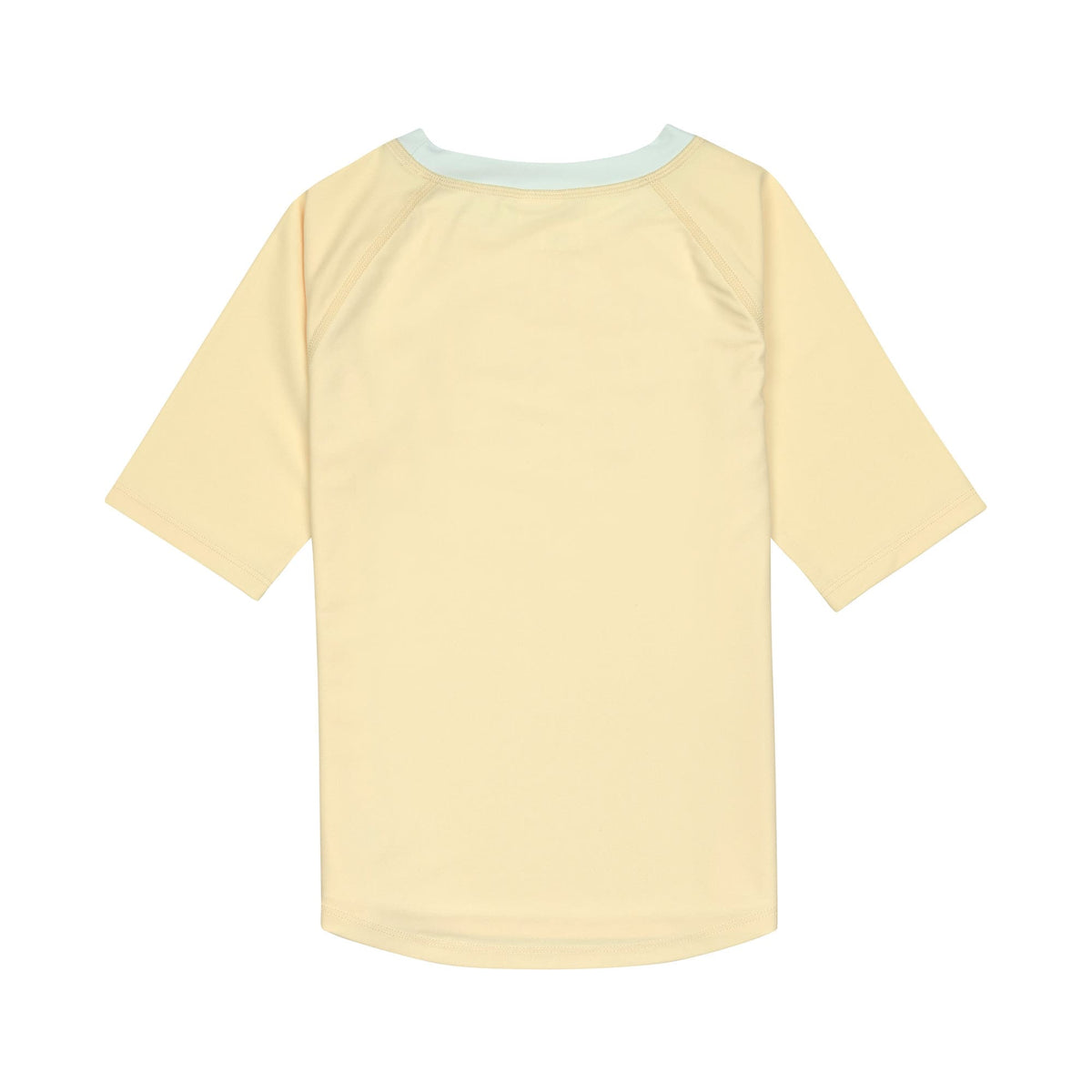 UV Shirt Kinder Kurzarm - Wellen, vanilla - Lässig