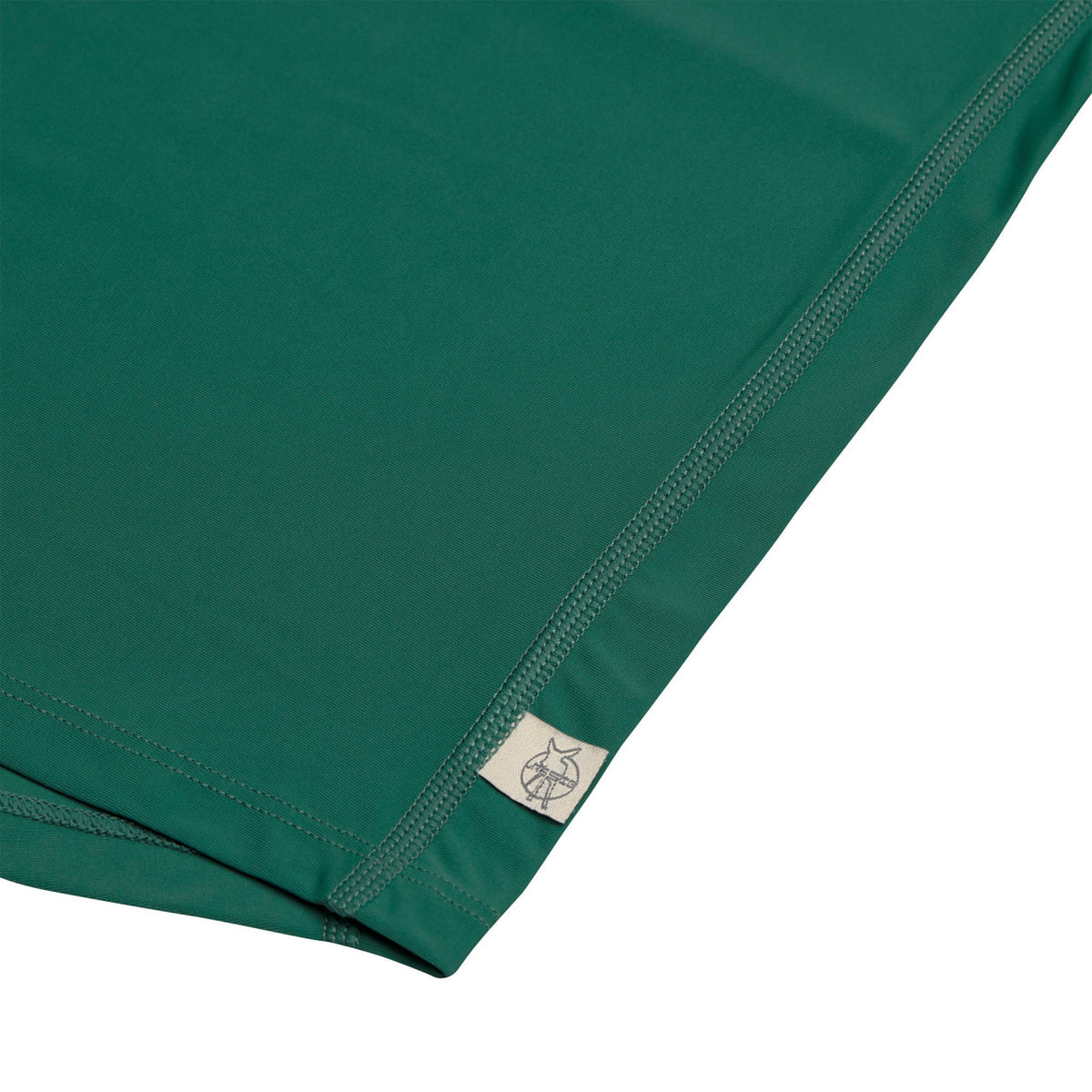 UV Shirt Kinder Langarm - Palmen, grün - Lässig