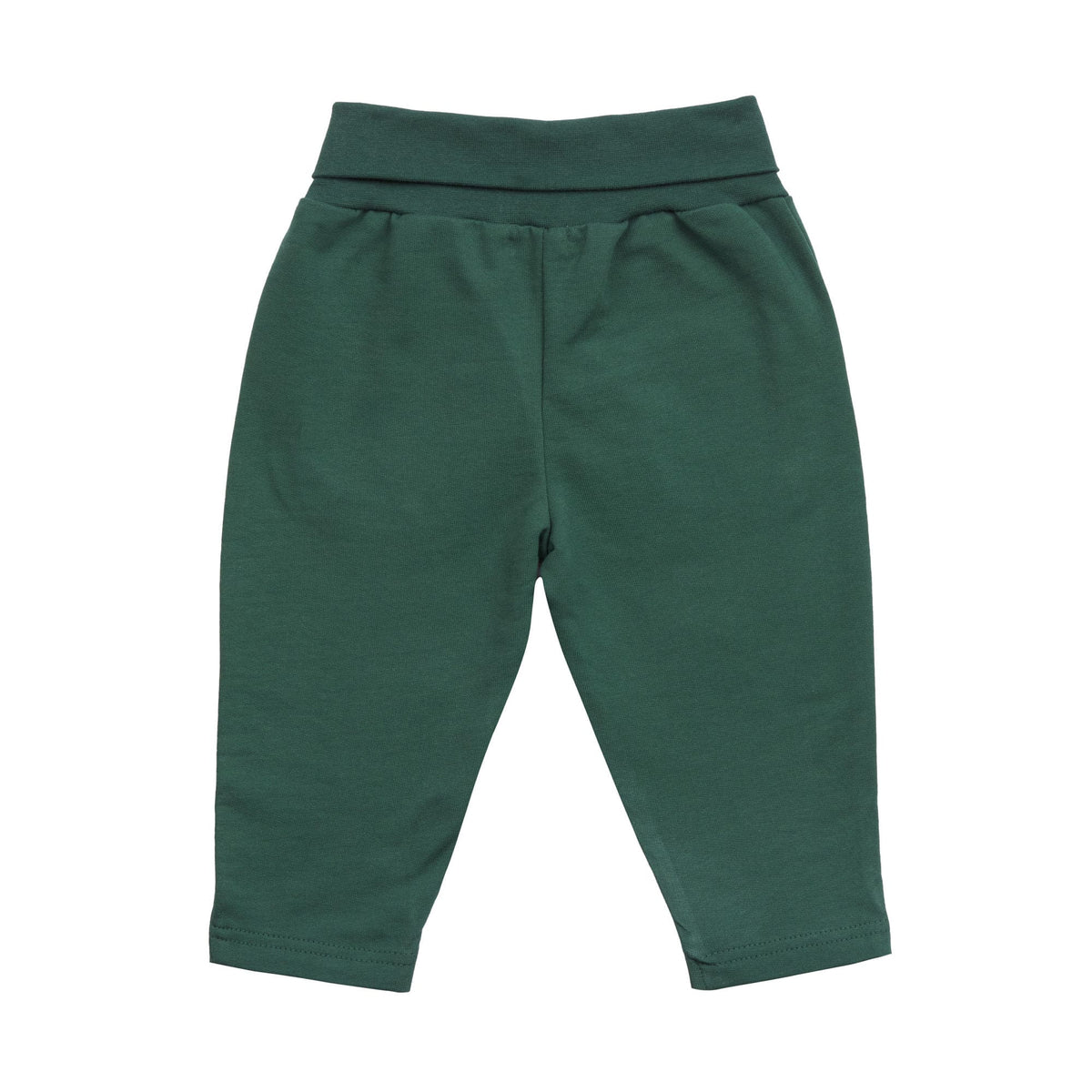 Jogginghose Kinder - Bio Baumwolle, Little Gang, dunkelgrün - Lässig