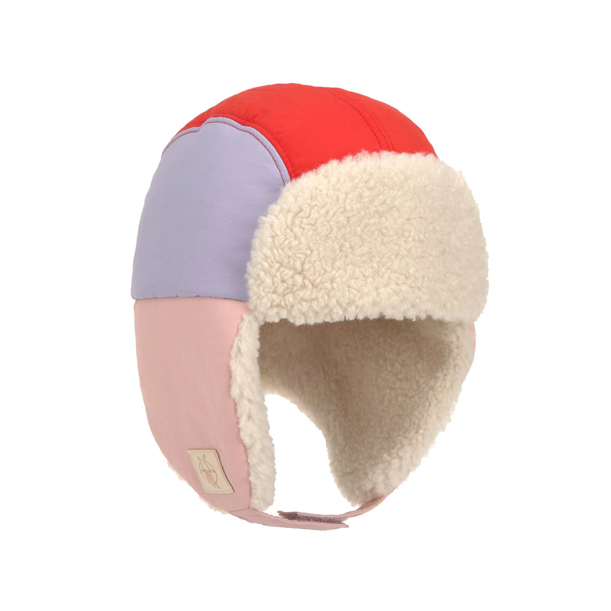 Kinder Wintermütze Teddy - Herz, Rosa - Lässig