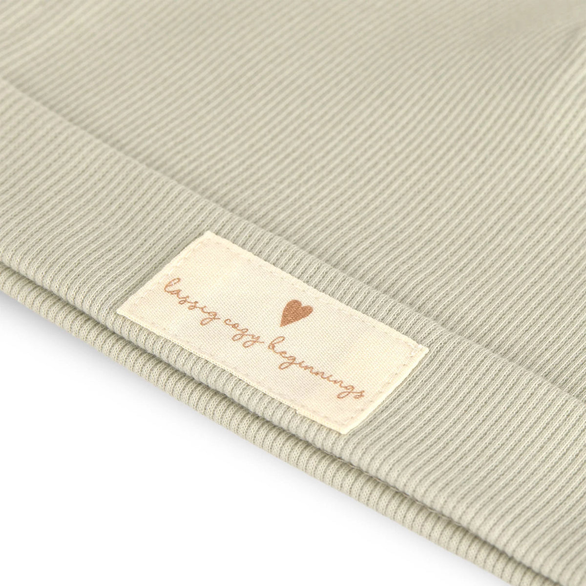 Beanie Baby Bio Baumwolle - Cozy Loved Ones, grün - Lässig