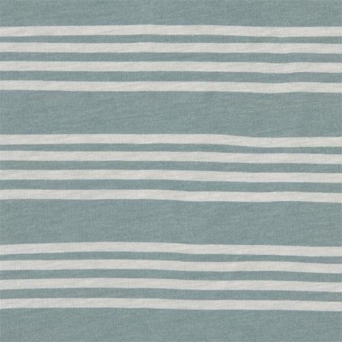 Schlafsack mit TENCEL™ Lyocell Striped - granit green - Lässig