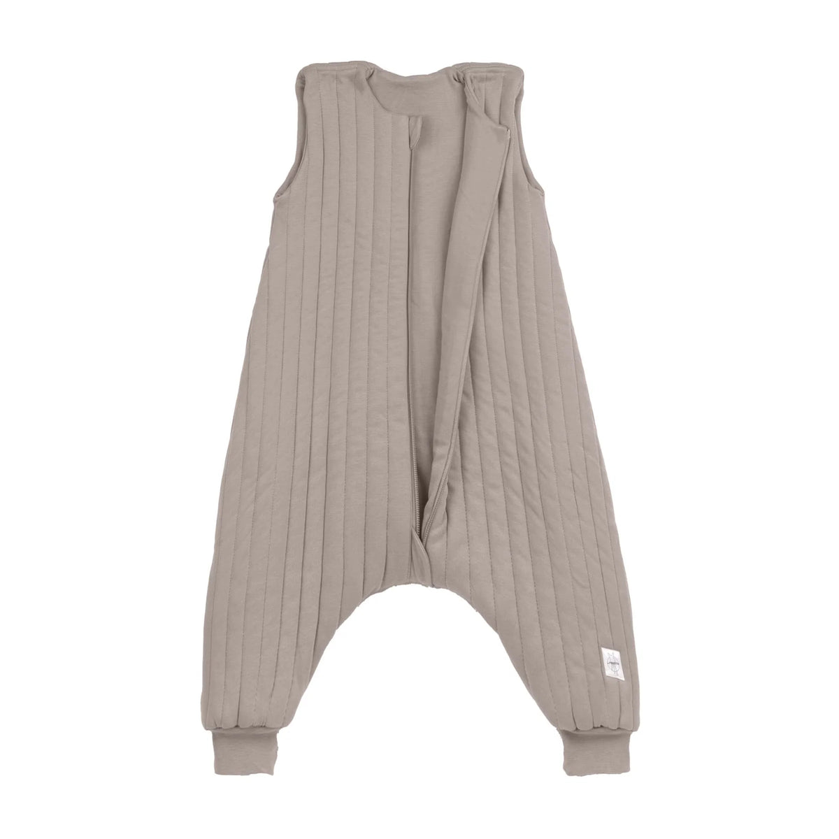 Kinder Schlafoverall 2.5 TOG - Bio Baumwolle, Taupe - Lässig