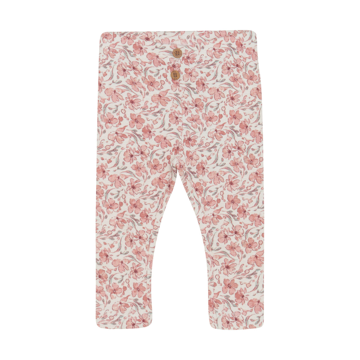 Leggings Rib AOP eggnog - En Fant