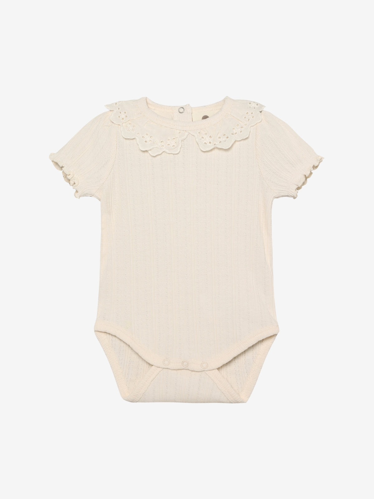 Body SS Pointelle eggnog - En Fant