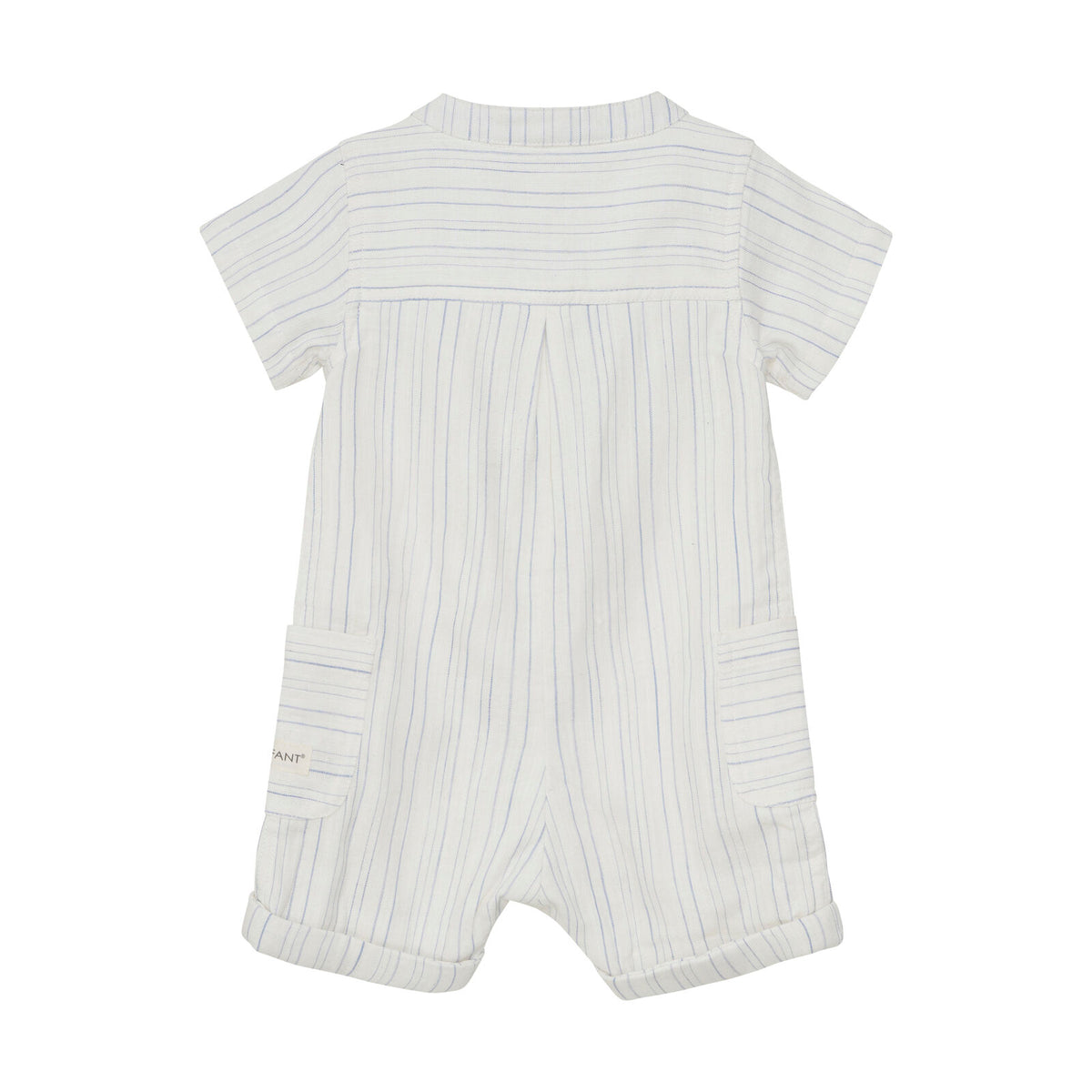Einteiler SS Stripe eggnog - En Fant