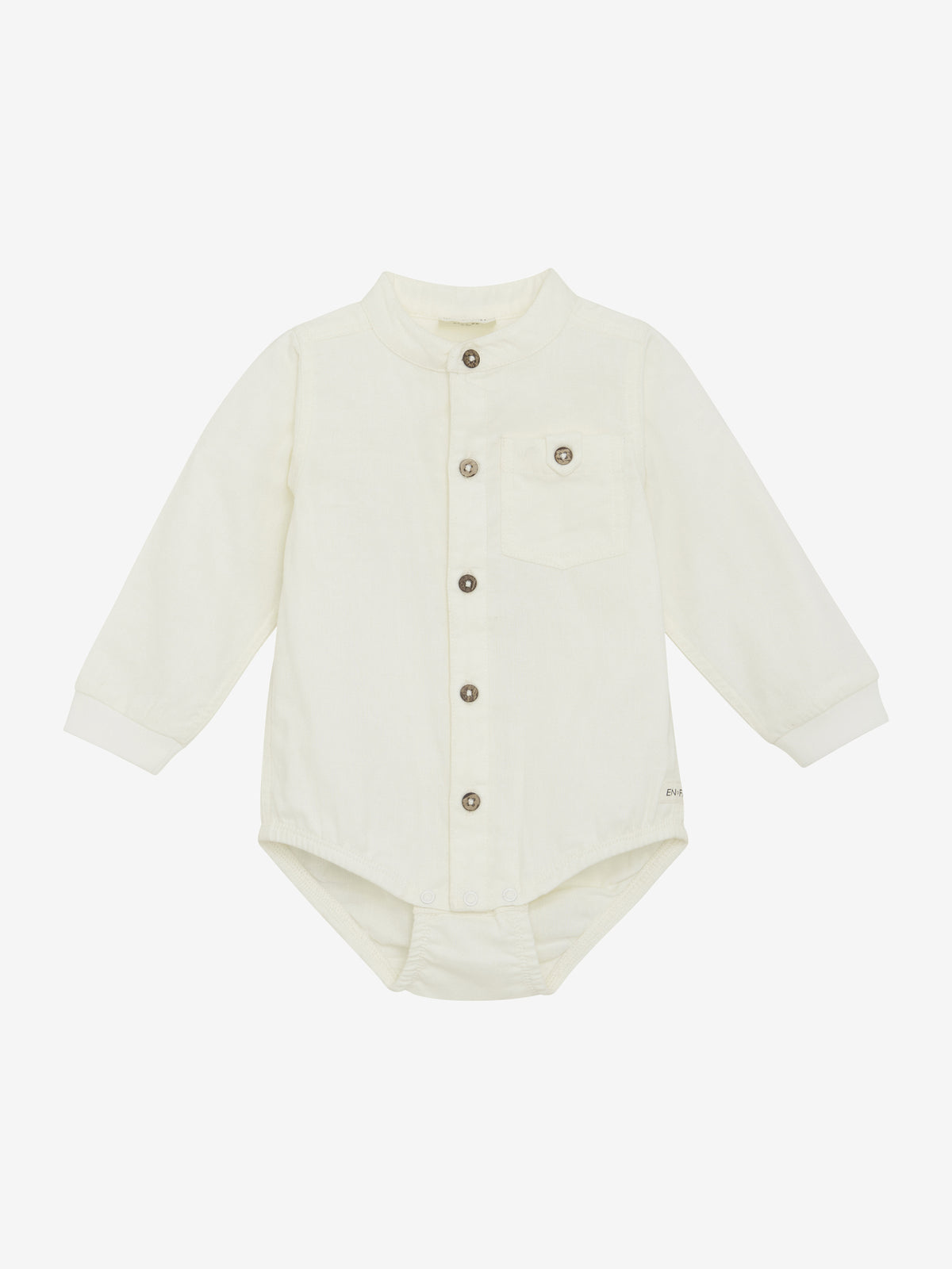 Hemd-Body LS egret - En Fant