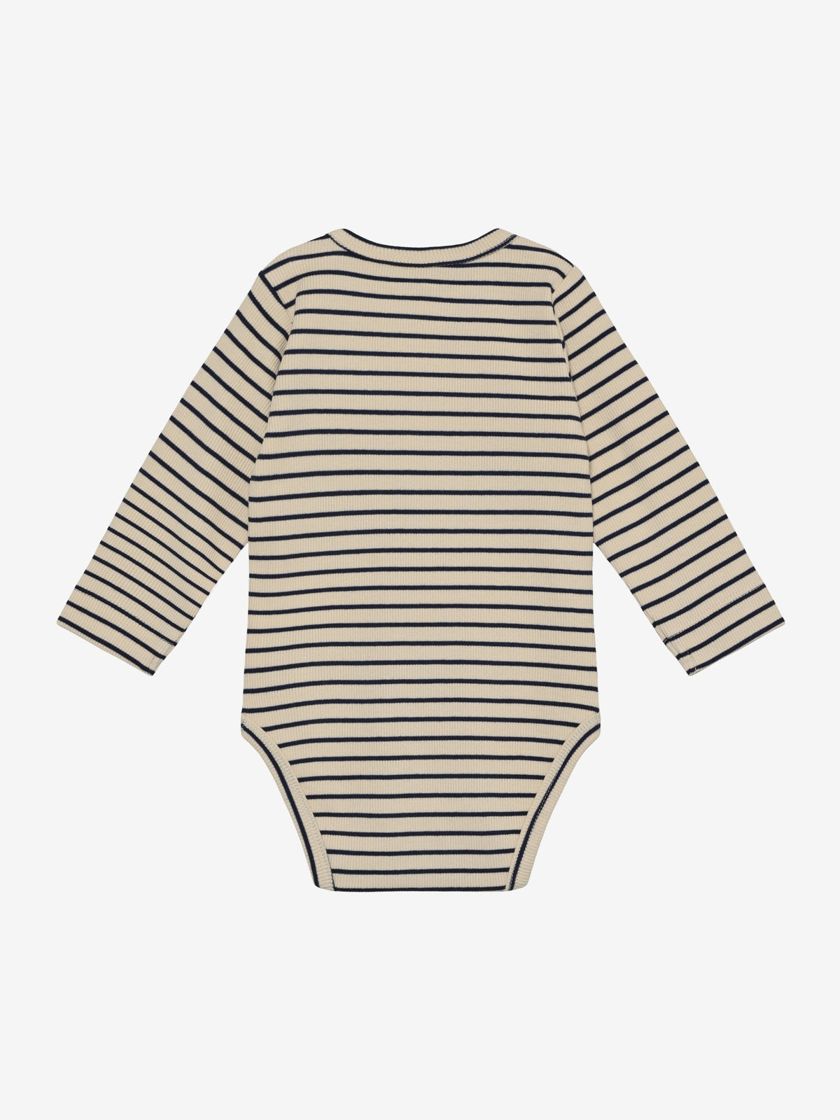 Body LS Rib gestreift medieval blue - En Fant