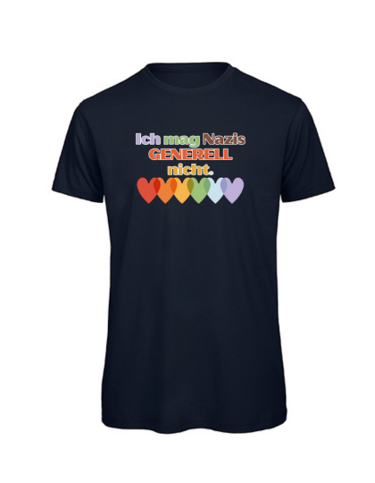 T-Shirt "Ich mag N*Z*S generell nicht" - in Kooperation mit seiten.verkehrt