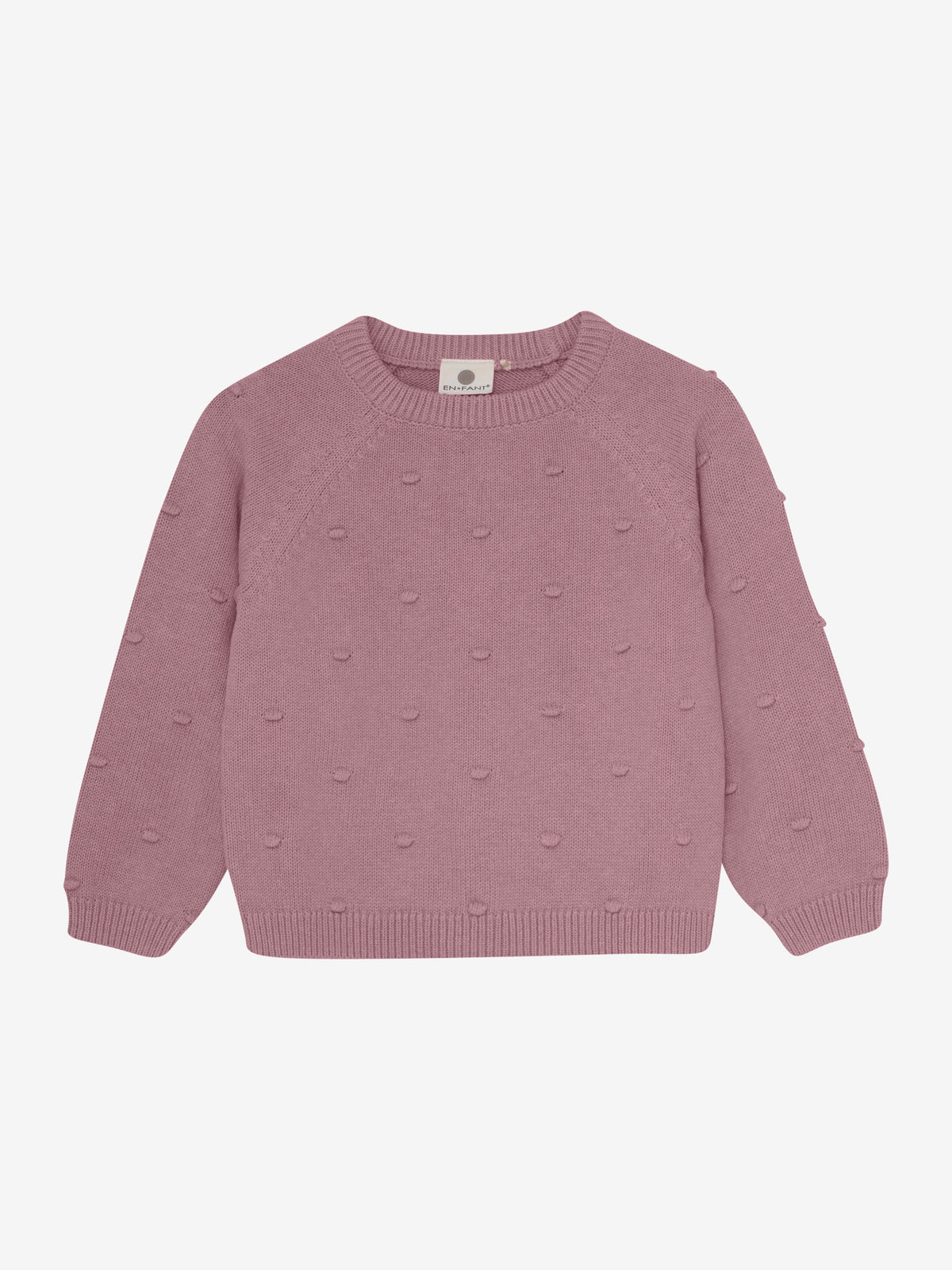 Strickpullover mit Wolle nostalgia rose - En Fant