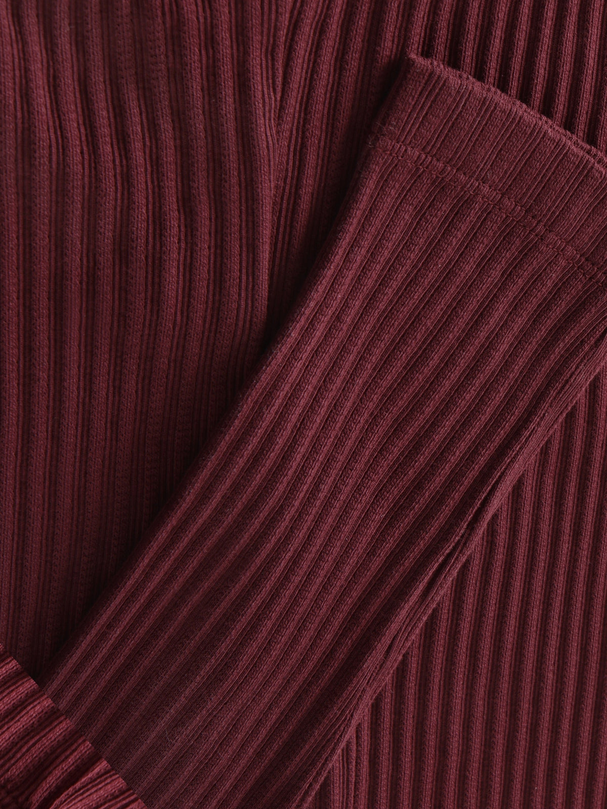 Leggings Pointelle burgundy - En Fant