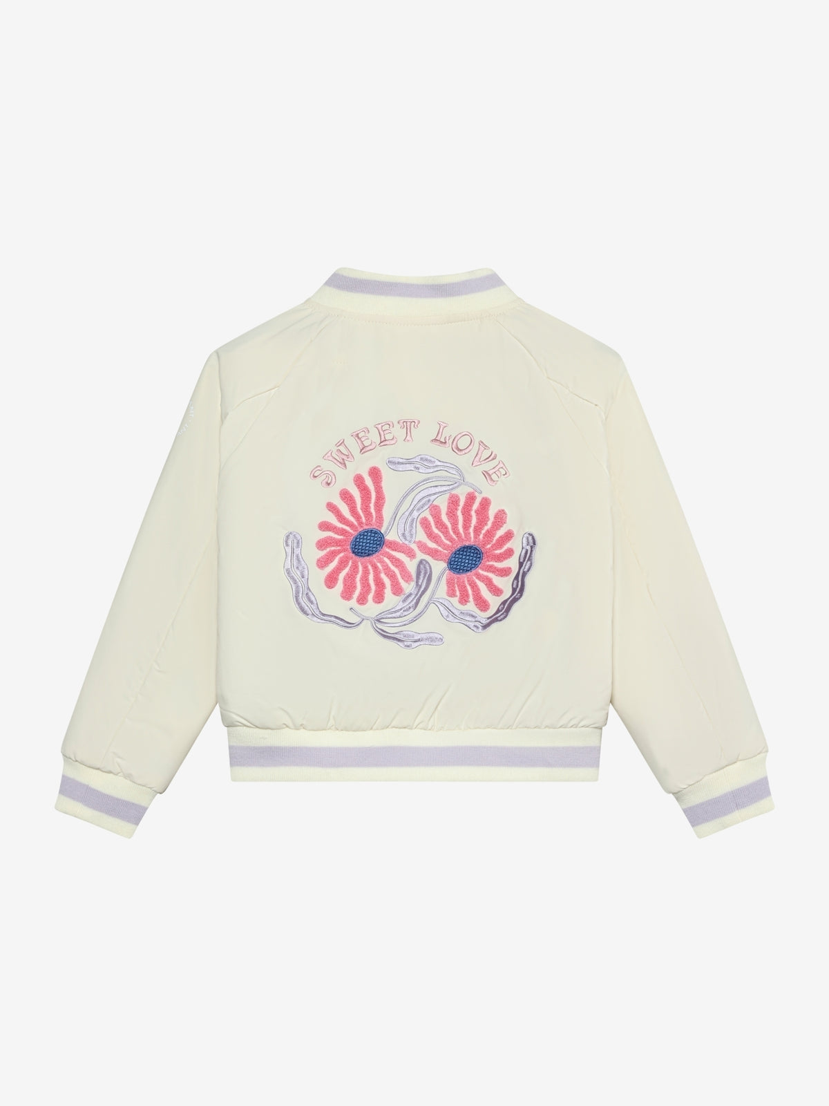 Bomberjacke mit Stickerei purple heather - En Fant
