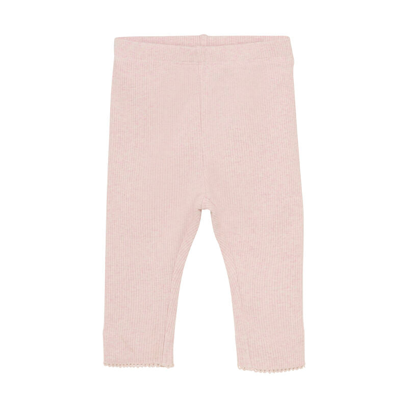 Leggings Melange Rib hushes violet melange - Fixoni