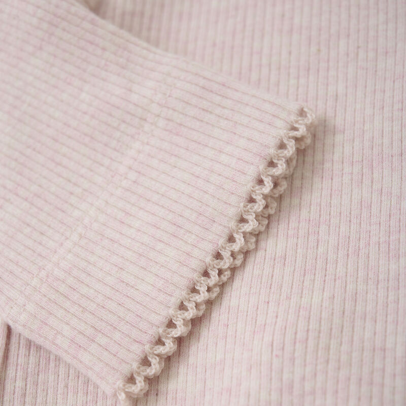 Leggings Melange Rib hushes violet melange - Fixoni