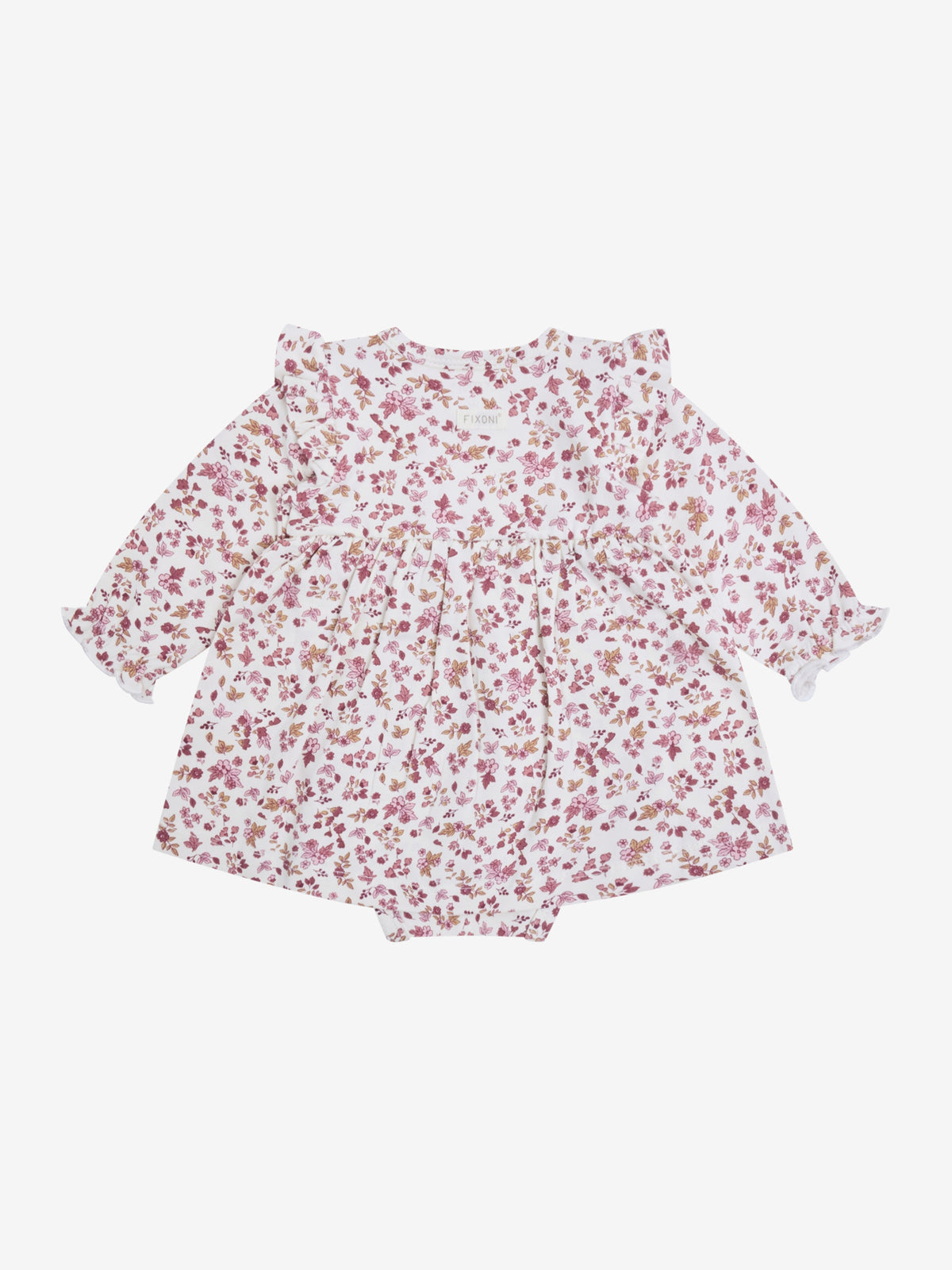 Bodykleid LS nostalgia rose - Fixoni