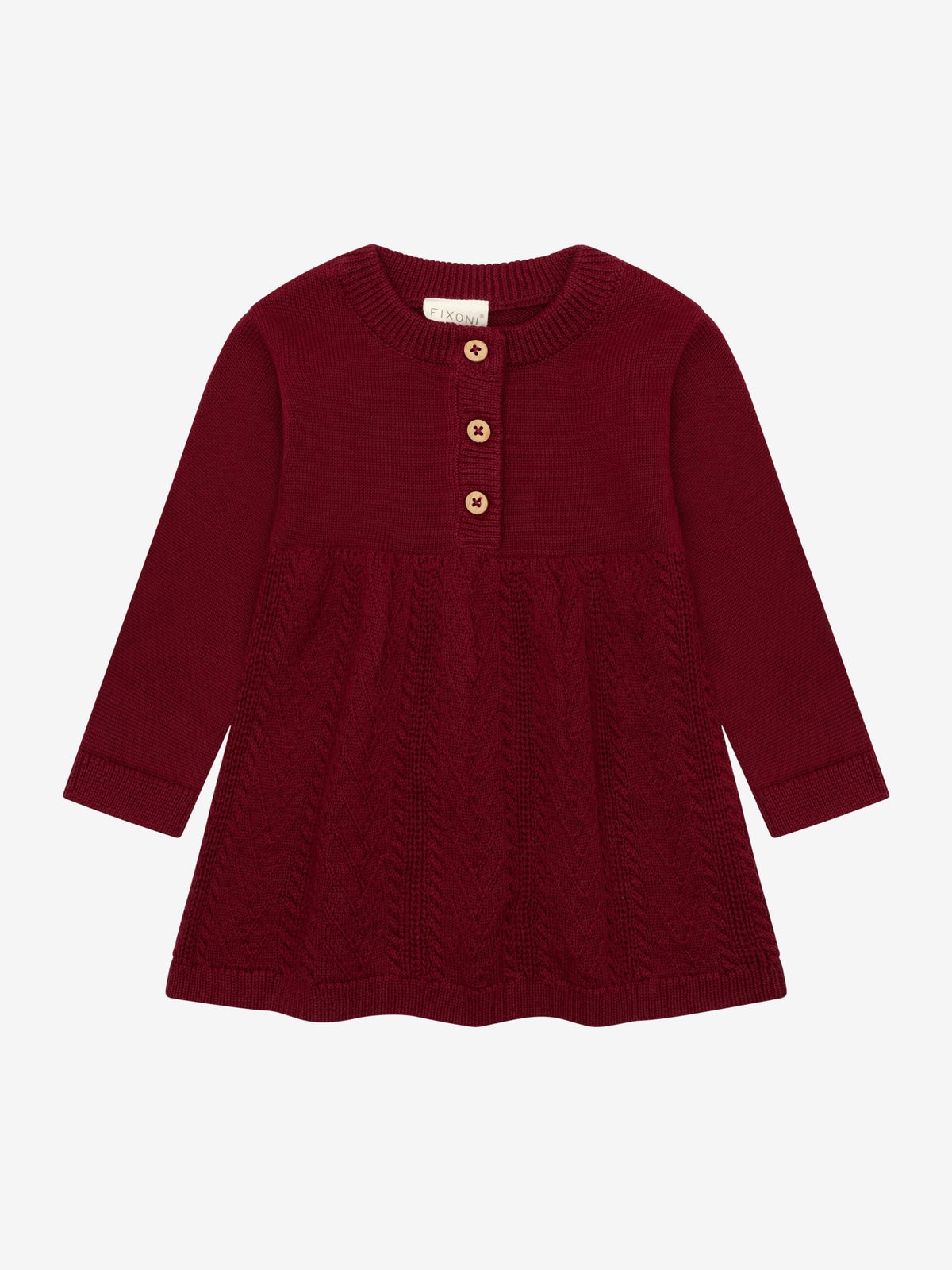 Strickkleid tibetan red - Fixoni