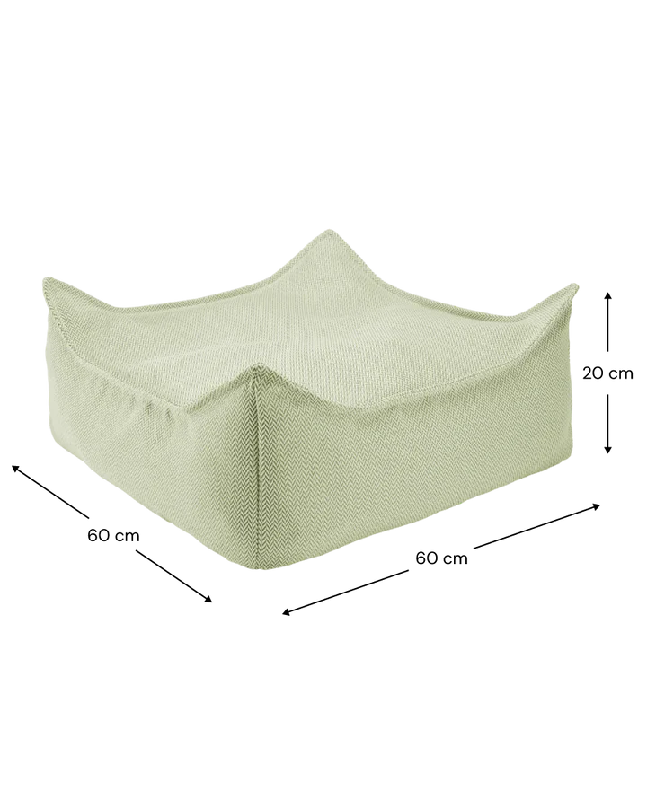 Herba Outdoor Square Ottoman - Wigiwama