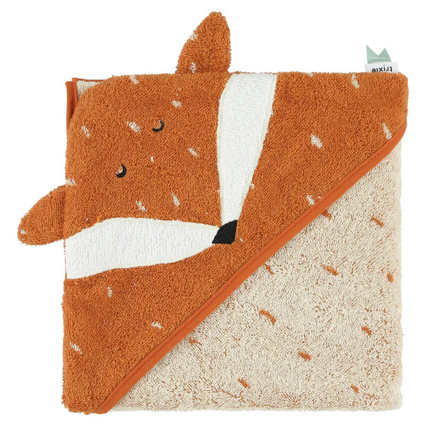 Kapuzenbadetuch | 75x75cm - Mr. Fox - Trixie Baby