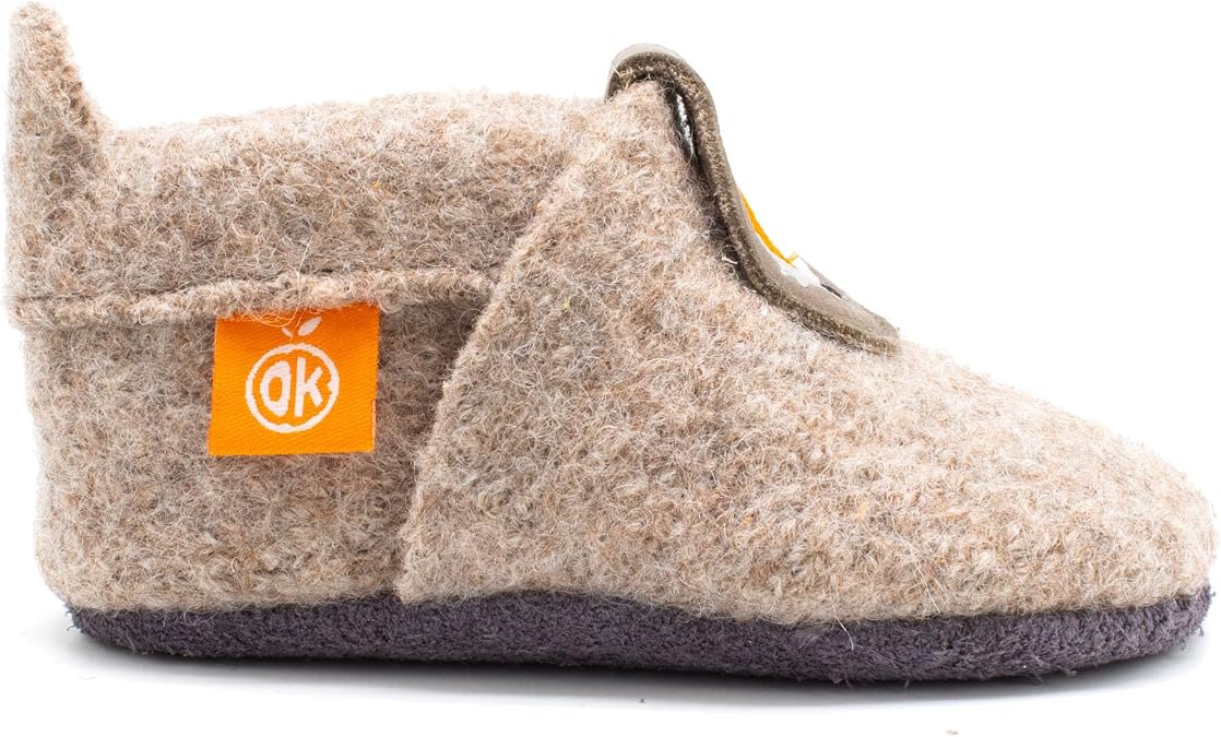 Filz-Hausschuh Filz-Poppie Füchschen - Orangenkinder