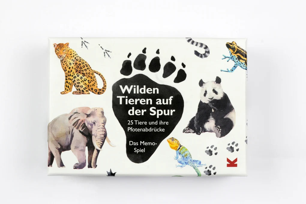 Wilden Tieren auf der Spur - Memo - Laurence King Verlag