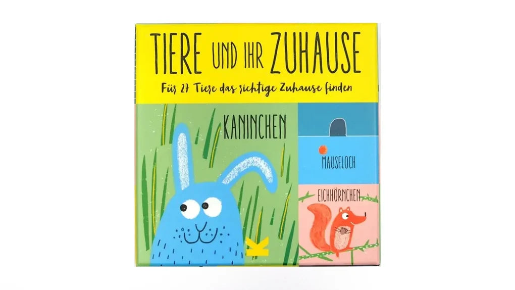 Tiere und ihr Zuhause - Memo - Laurence King Verlag