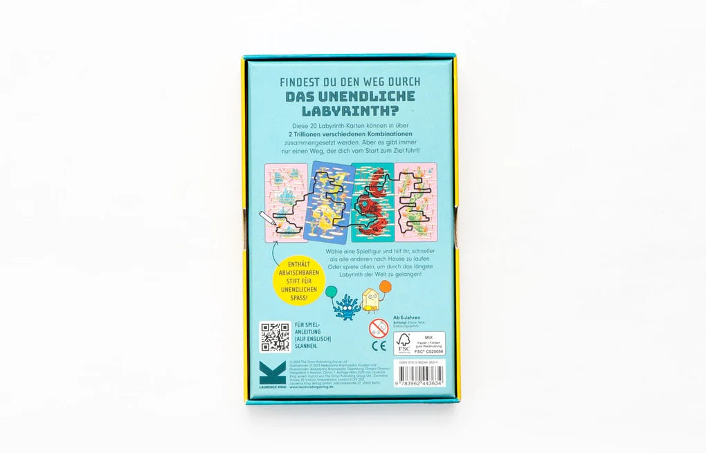 Das unendliche Labyrinth/Mehr als 2 Trillionen Varianten! - Laurence King Verlag