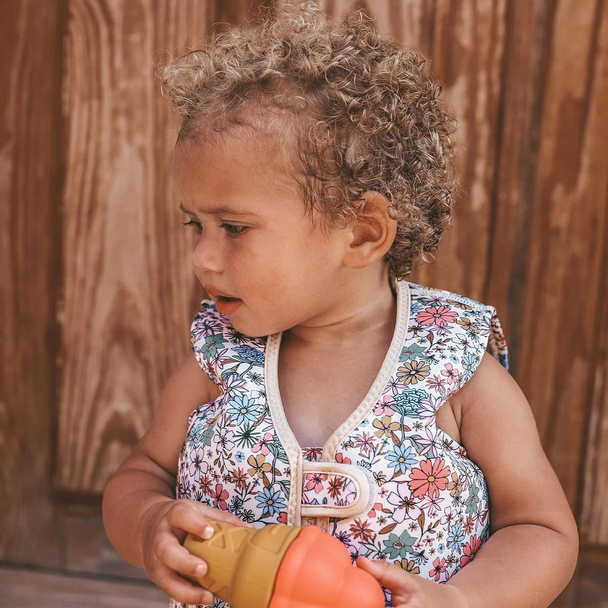Schwimmweste Sparkly Fleurs - multicolor - Salted Stories