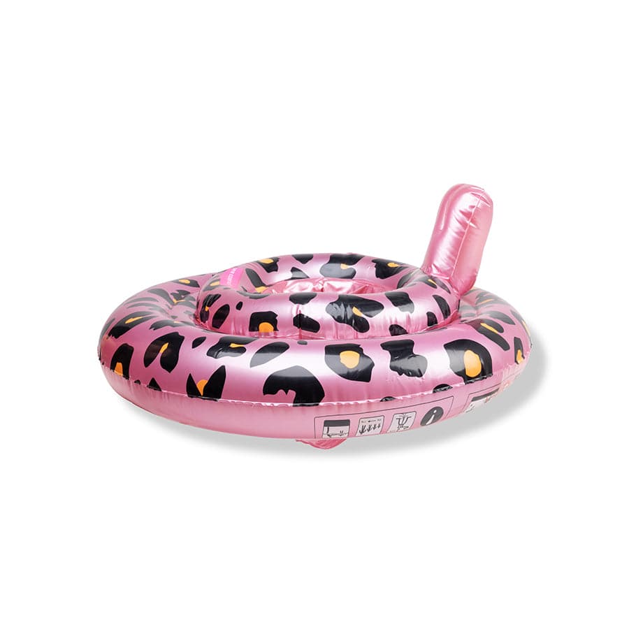 Baby Schwimmring 0-1 Jahre rose gold Leopard - Swim Essentials