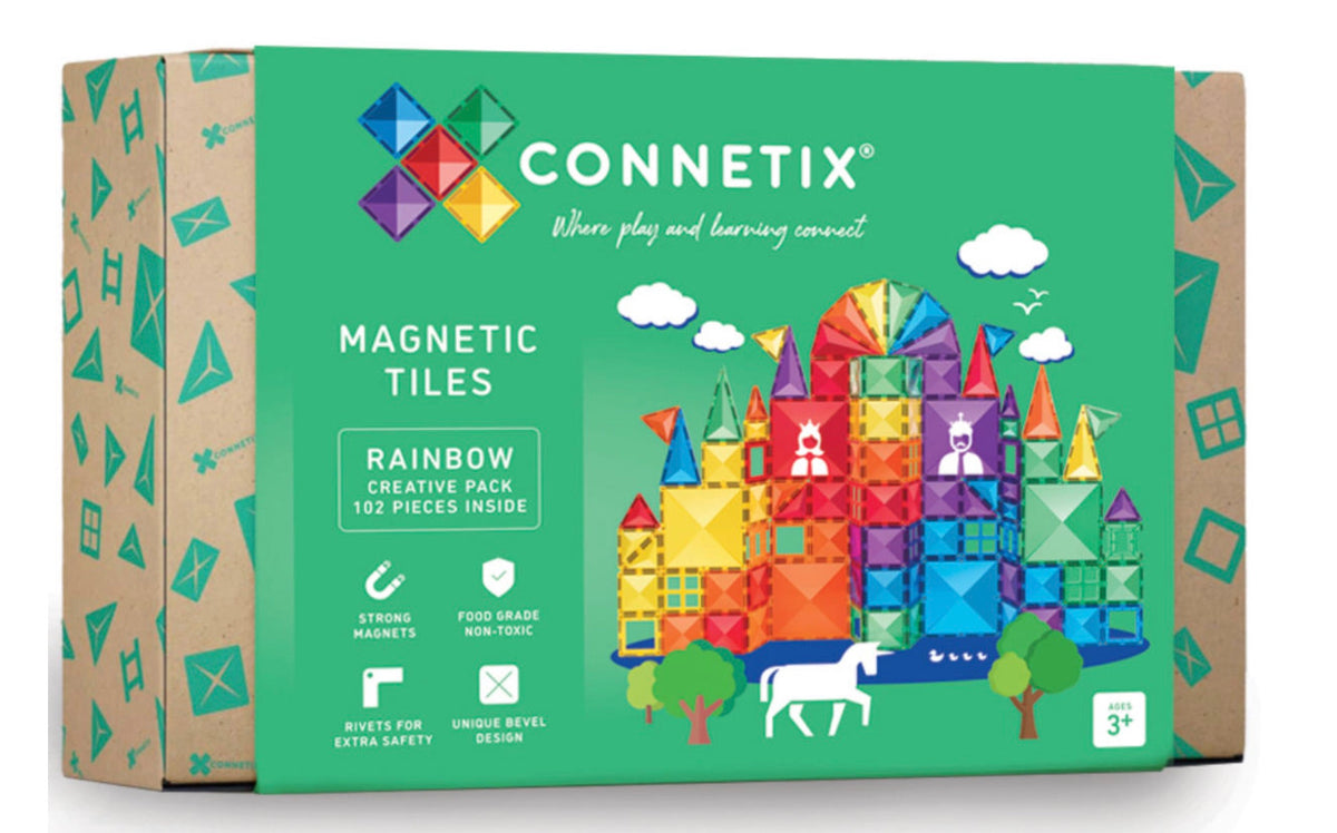 Magnetbausteine Rainbow Creative Pack - 102 Stk. - Connetix