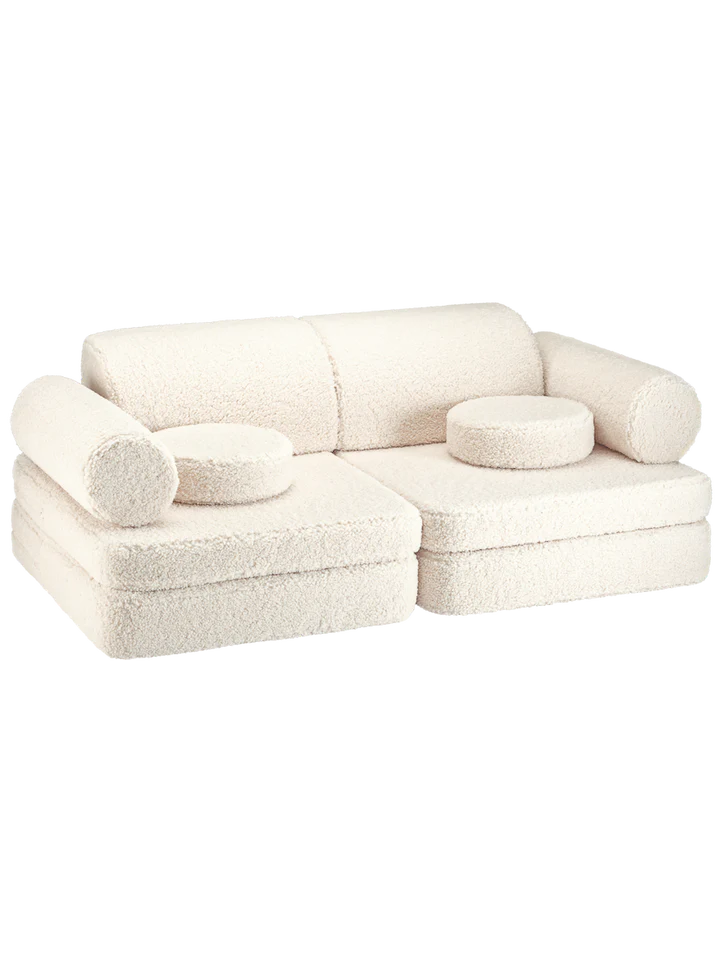Teddy Sofa Settee cream white - Wigiwama