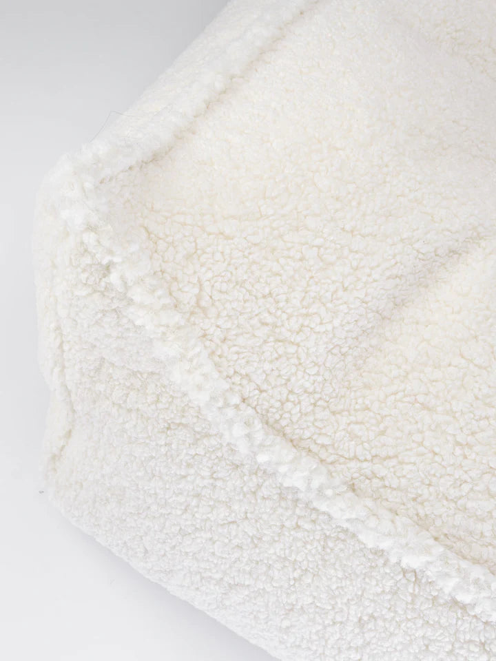 Sitzsack-Sessel "creme white Beanbag" - Wigiwama