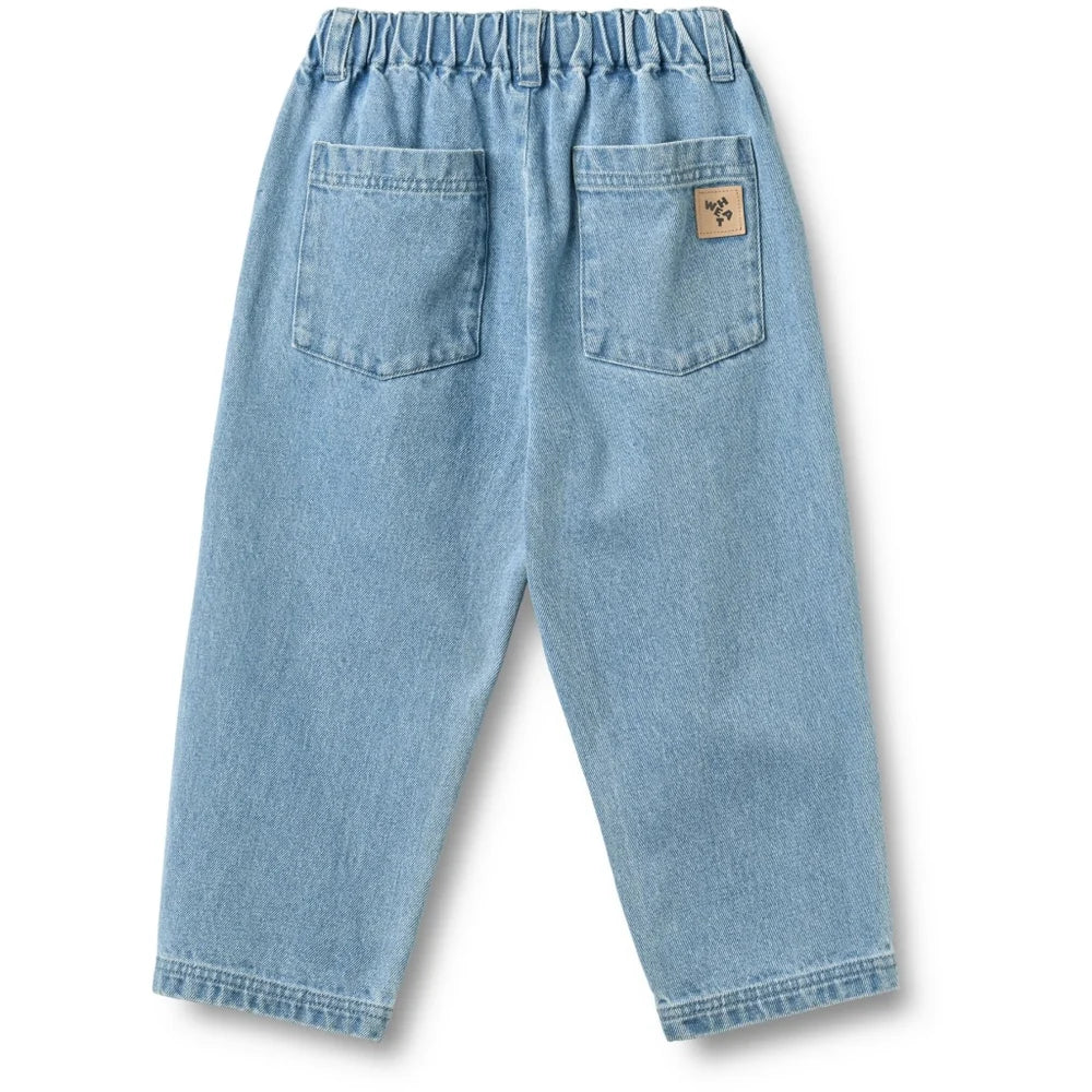 Baumwollhose Julian light blue denim - Wheat