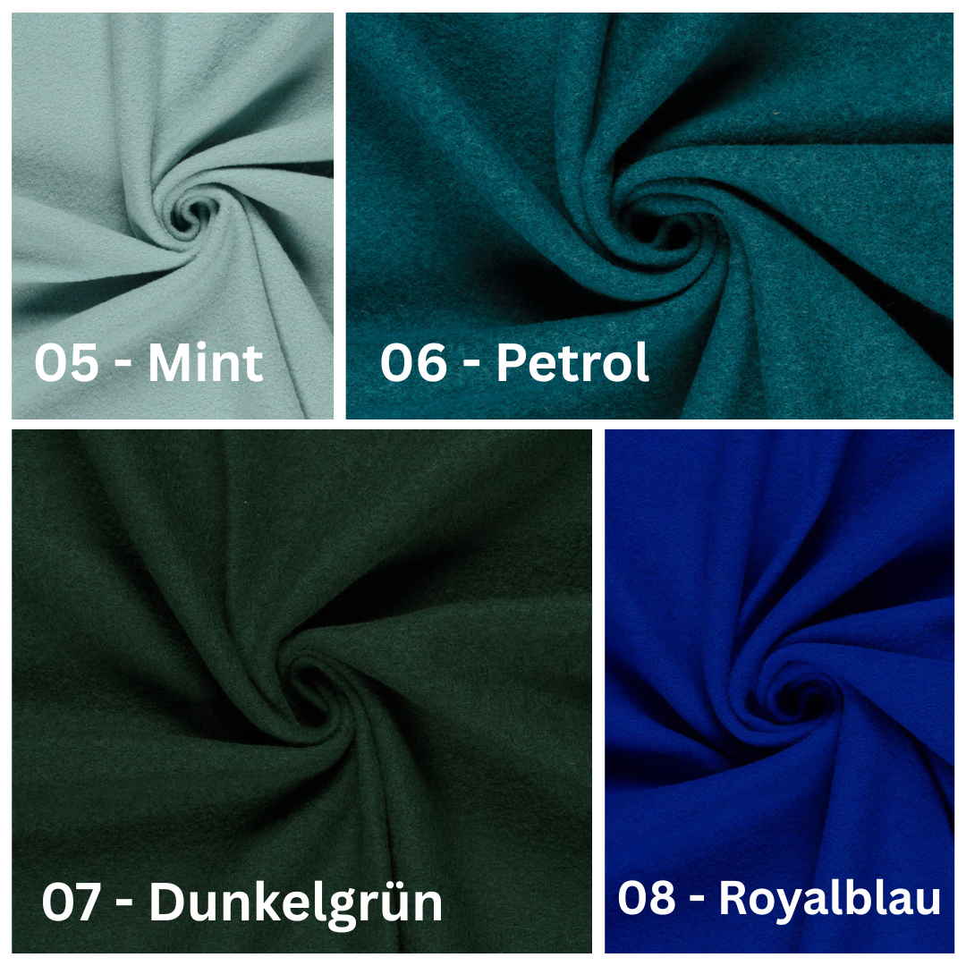 Walkjacke Fuchs ab Gr. 110 versch. Farben - Milli Wonka