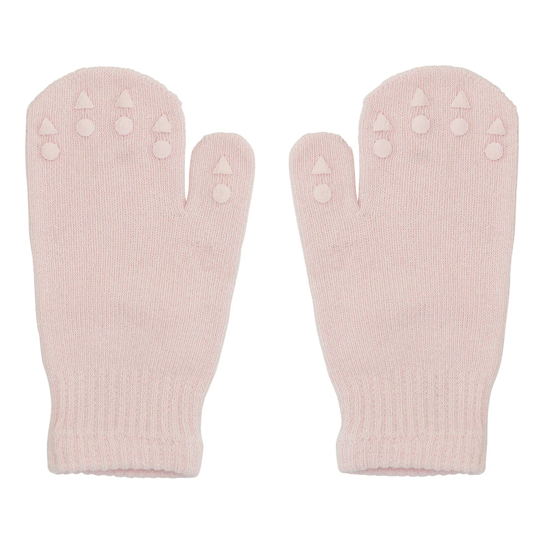 Fäustlinge Bio-Baumwolle soft pink - GoBabyGo