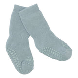 Antirutsch-Socken "Terry cotton dusty blue" - GoBabyGo