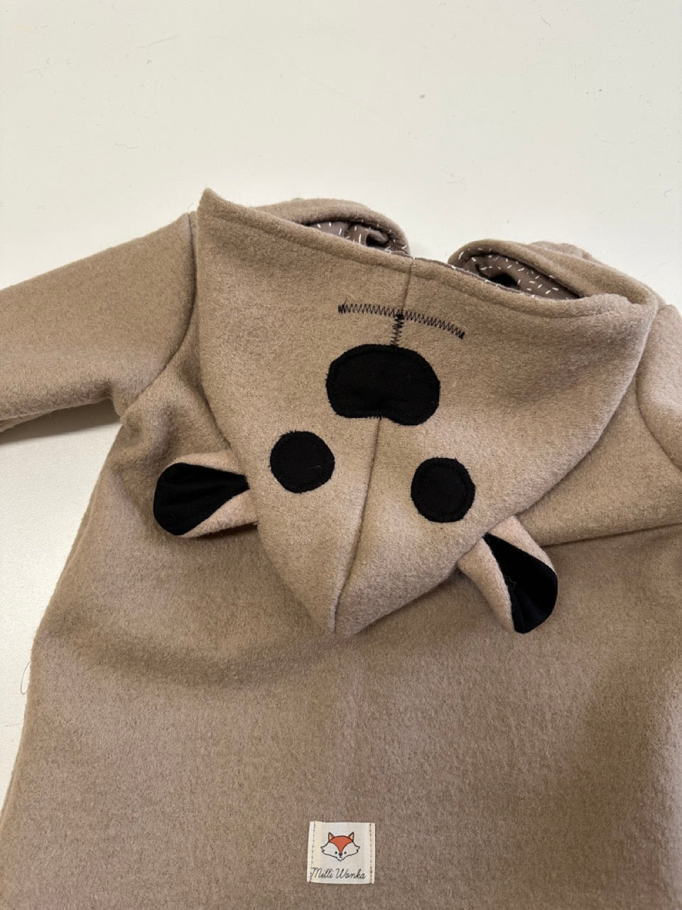 Walkjacke Teddy bis Gr. 104 - Milli Wonka