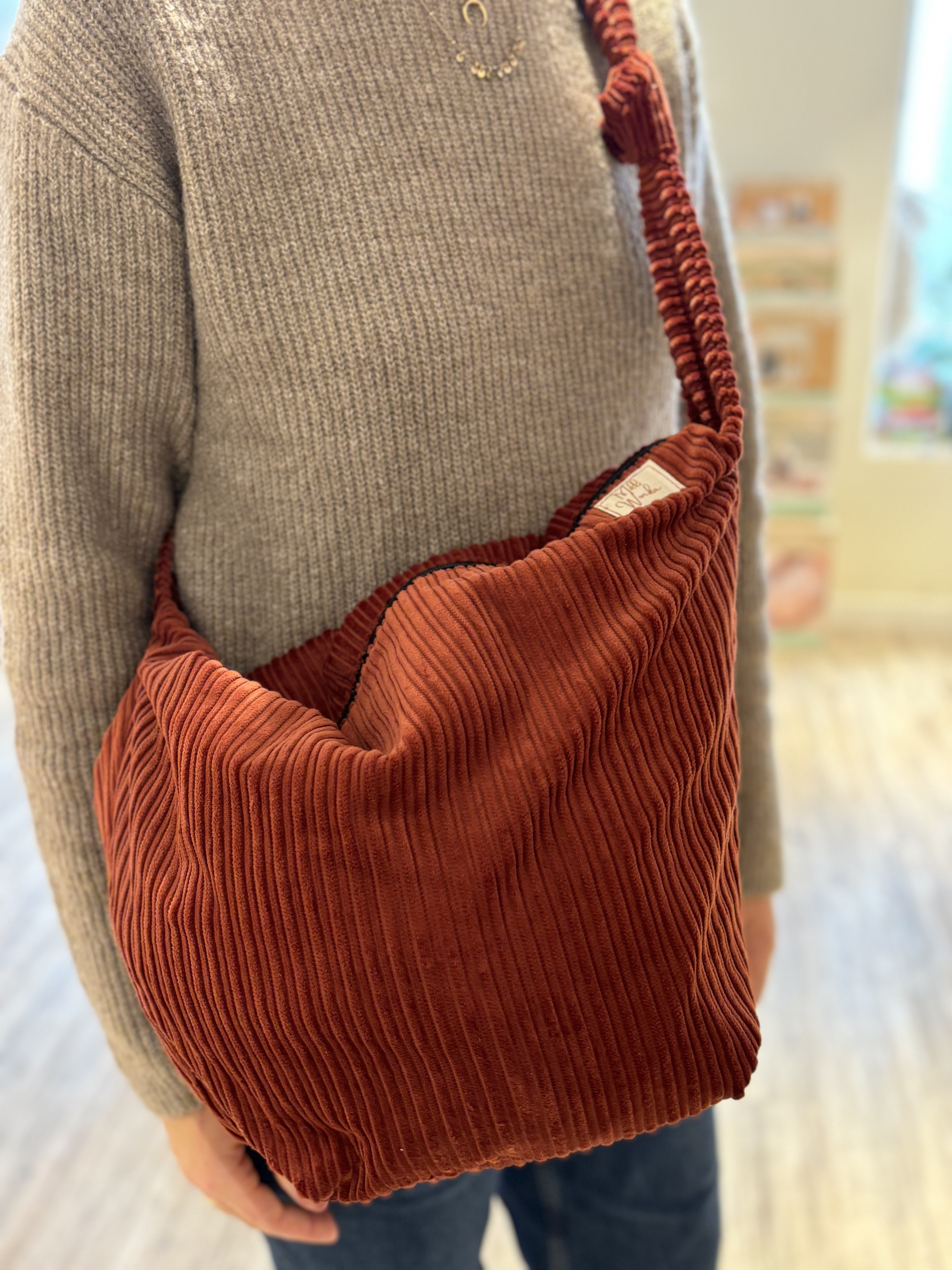 Shopper "Madita" aus Cord - Milli Wonka