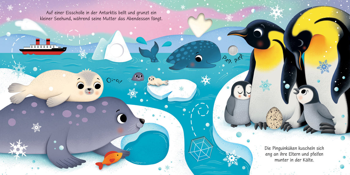 Klänge der Natur: Was hörst du bei den Tierkindern? - Usborne Verlag