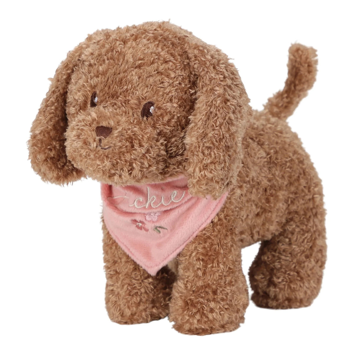 Plüschhund in der Tasche rosa - Essentials - Little Dutch