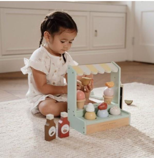 Spielzeug-Eisstand - Mehrfarbig - Essentials - Little Dutch