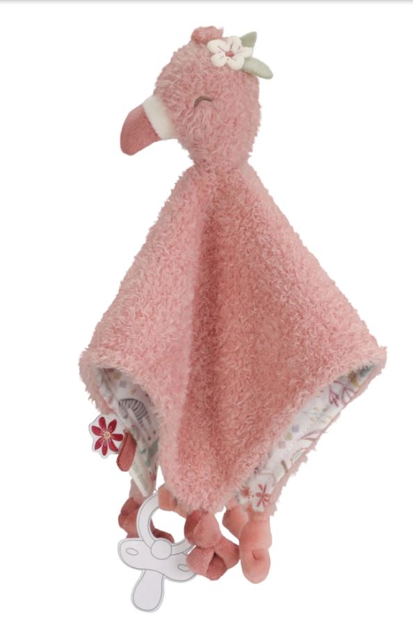Schnuffeltuch Flamingo - Safari Friends - Little Dutch