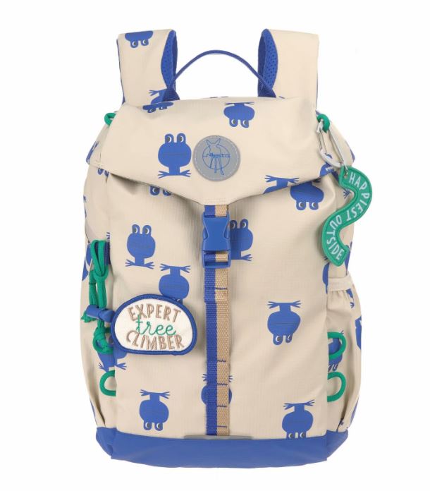 Wanderrucksack Kinder 9 L - Happy Trails, Frosch - Lässig